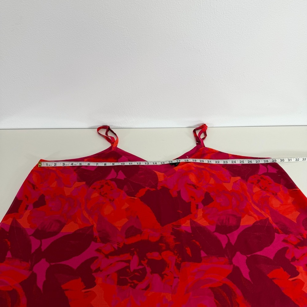 Torrid NWT Sophie Shady Rose Floral Chiffon‎ Swing Cami 5X Coquette Soft Girl - Picture 6 of 8